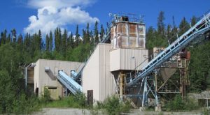 The Satori Resources 450 tonne-per-day gold processing facility near Flin Flon, Manitoba. Source: Satori Resources Inc.