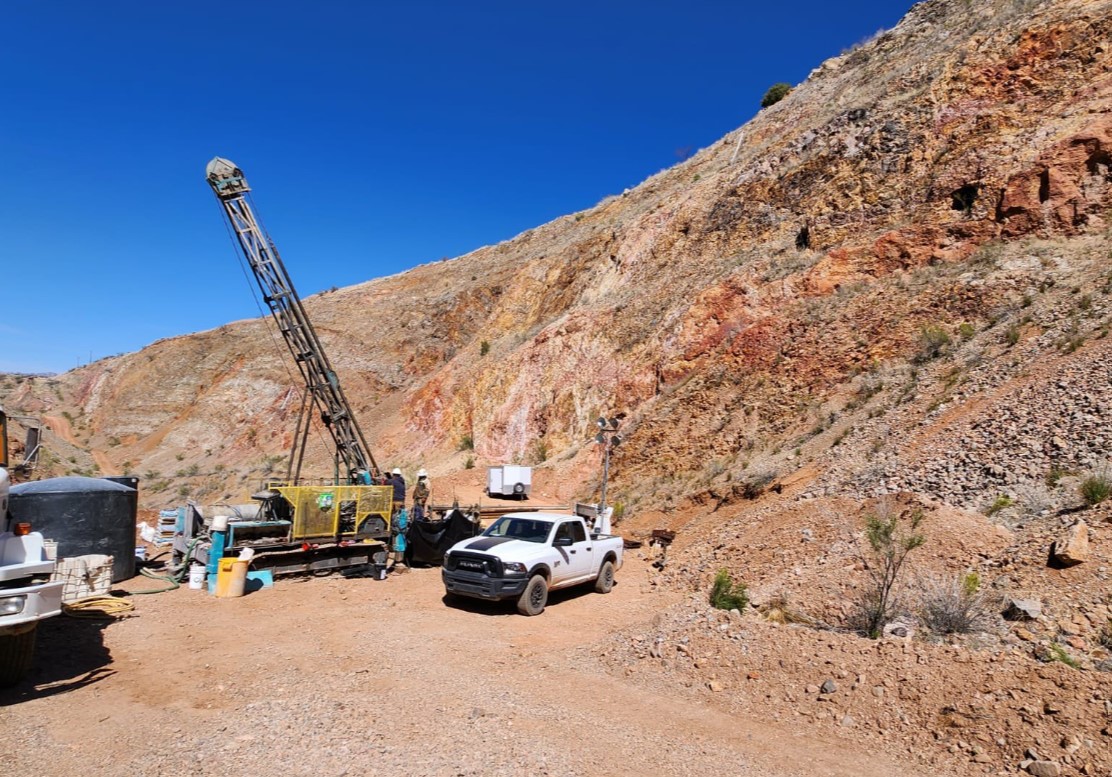 Aztec Minerals Drills G T Silver Over Metres At Tombstone