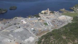 The Klondex Mines True North Gold Mine in Manitoba, Canada.