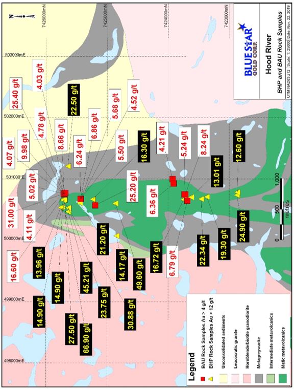 Blue Star Reports Complete Results From Its 2019 Hood River Exploration ...