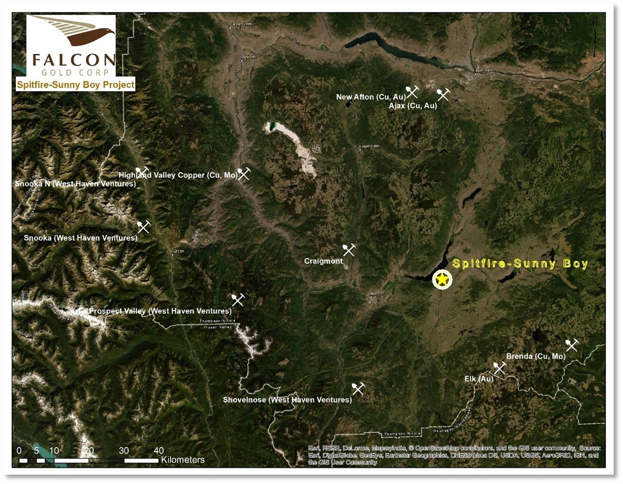 Copper Mountain Mining Corporation на карте.