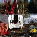 Northstar Gold diamond drilling Miller copper-gold property, Ontario