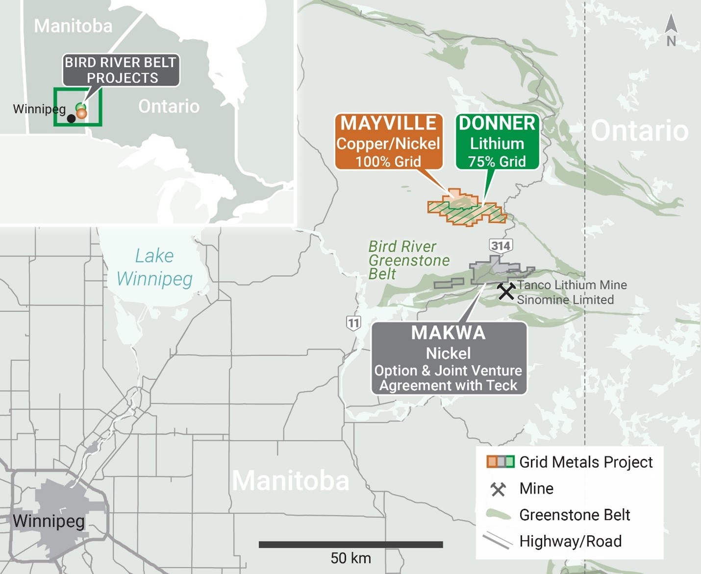 Grid Metals Corp. Signs Agreement with a Major Mining Company to Fund the Makwa Nickel Project